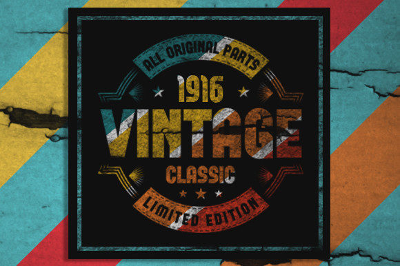 Download Vintage 1916 Classic Limited Edition - Premium Resources
