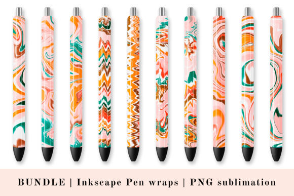 Download Inkscape Pen Wraps for Epoxy Pen, PNG - Premium Bundle