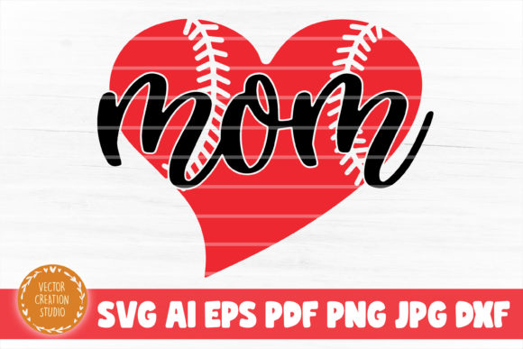 Download Baseball Mom Heart Svg - Heart svg Collection