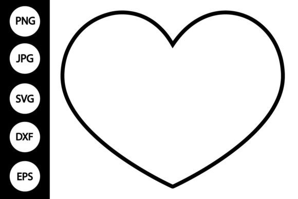 Download Outline Heart SVG - Heart svg Collection